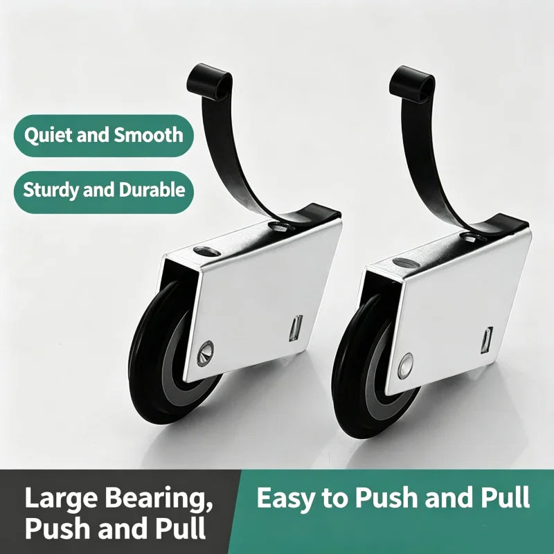 Sliding Door Roller Wheels Set – Wardrobe Pulley Hardware Sliding Door Rollers Richie's