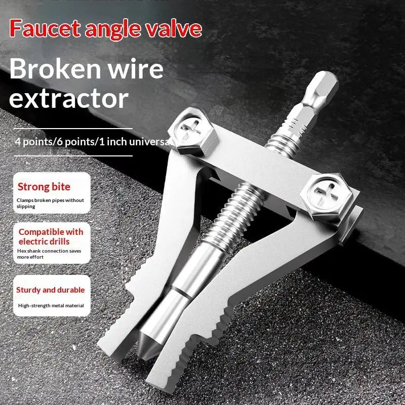 Broken Pipe Thread Extractor Hex Shank Tool 1/2" 3/4" 1" Pipe Thread Extractor Richie's Default Title
