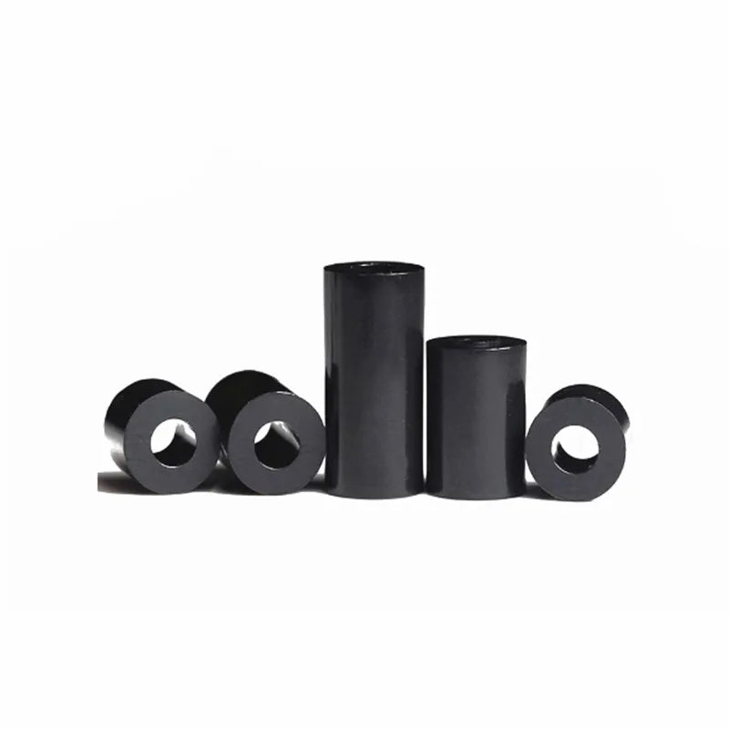 500Pcs M4 Nylon Standoff Spacers Black White PCB Hollow Washers Nylon Standoff Spacers Richie's