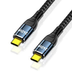 240W PD Fast Charging Braided USB-C Cable – Straight & Right Angle USB-C Charging Cable Richie's