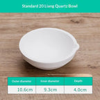 Quartz Crucible 100g–5000g | Gold Silver Platinum Melting Tool Melting Crucible Richie's A5
