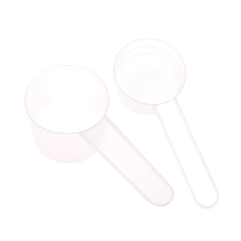 10-Pack PP Plastic Measuring Spoons with Scale | Kitchen Baking Measuring Spoon Set Richie's