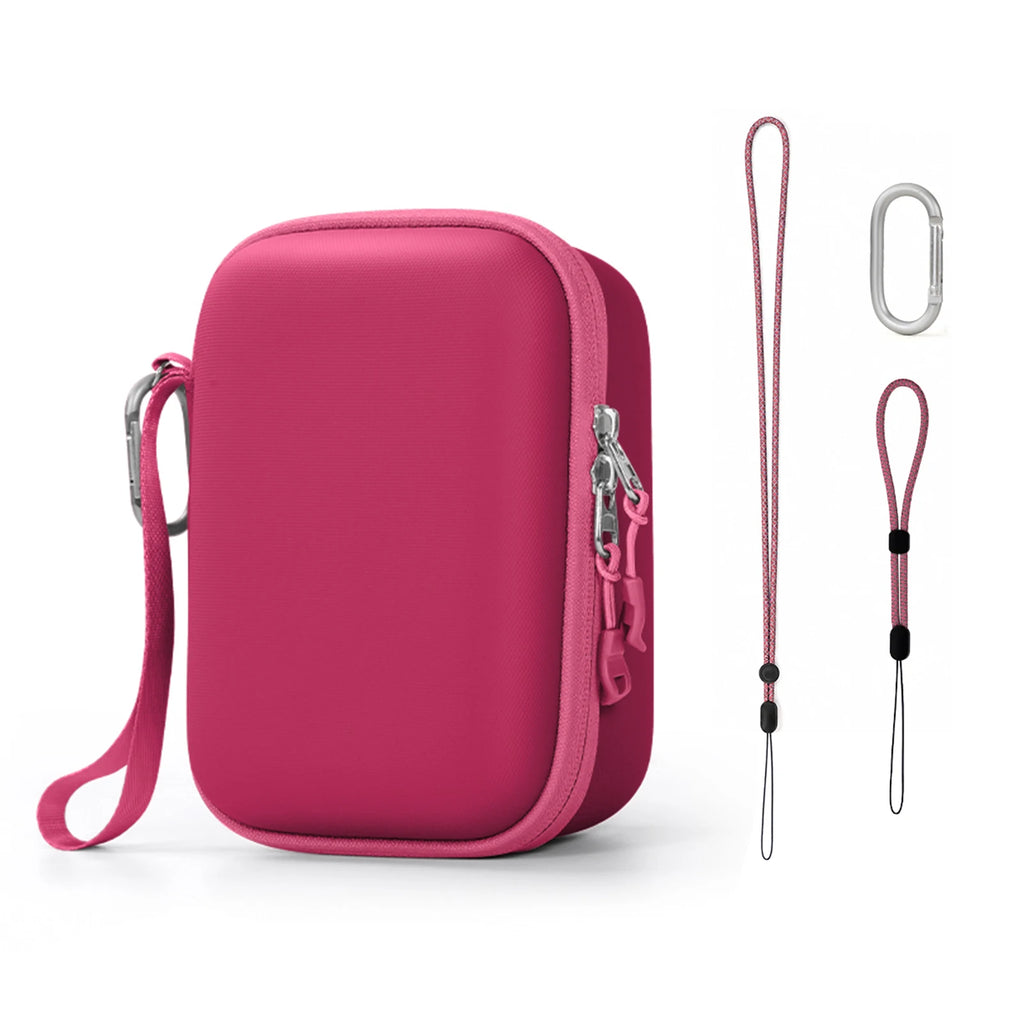 Hard Carrying Case for Shark ChillPill Fan | EVA Storage Bag Fan Storage Case Richie's Rose Red