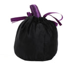 Halloween Pumpkin Candy Bag – Velvet Trick or Treat Gift Bag Halloween Candy Bag Richie's Black 13-15cm