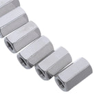 20Pcs M10 Stainless Steel Hex Coupling Nuts – Rod Connector Hex Coupling Nuts Richie's