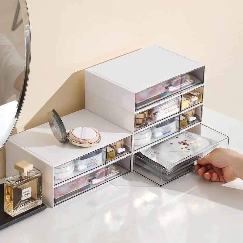 Stackable Clear Acrylic Drawer Organizer – Multi-Compartment Drawer Organizer Richie's