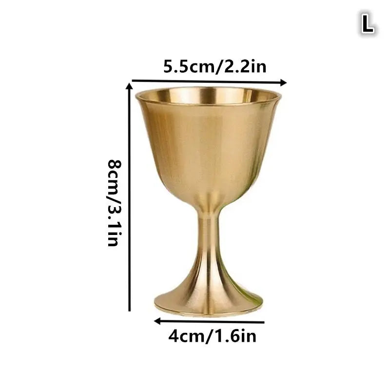 Traditional Brass Mug – Copper Wine & Beer Drinkware Brass Drinkware Mug Richie's L