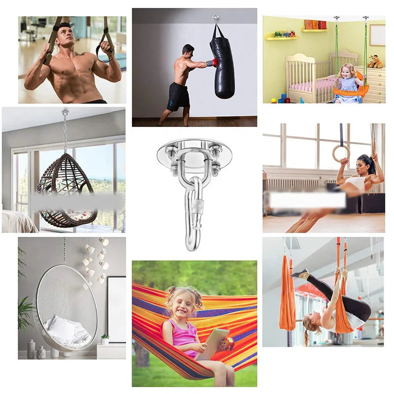 Stainless Steel Ceiling Hook Suspension Bracket – Swing & Yoga Kit Ceiling Suspension Bracket Richie's