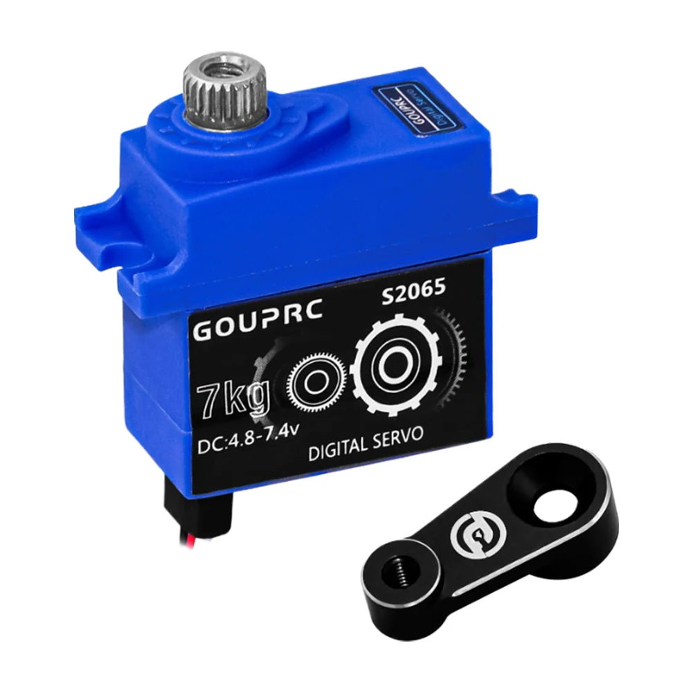 7KG Waterproof Digital RC Servo Metal Gear for TRX4 TRX6 SCX10 RC Car Servo Richie's 1PCS