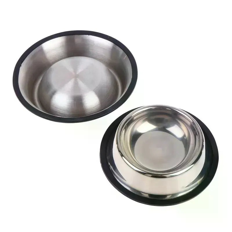 Stainless Steel Non-Slip Pet Bowl for Dogs & Cats | Richie's Pet Feeding Bowl Richie's