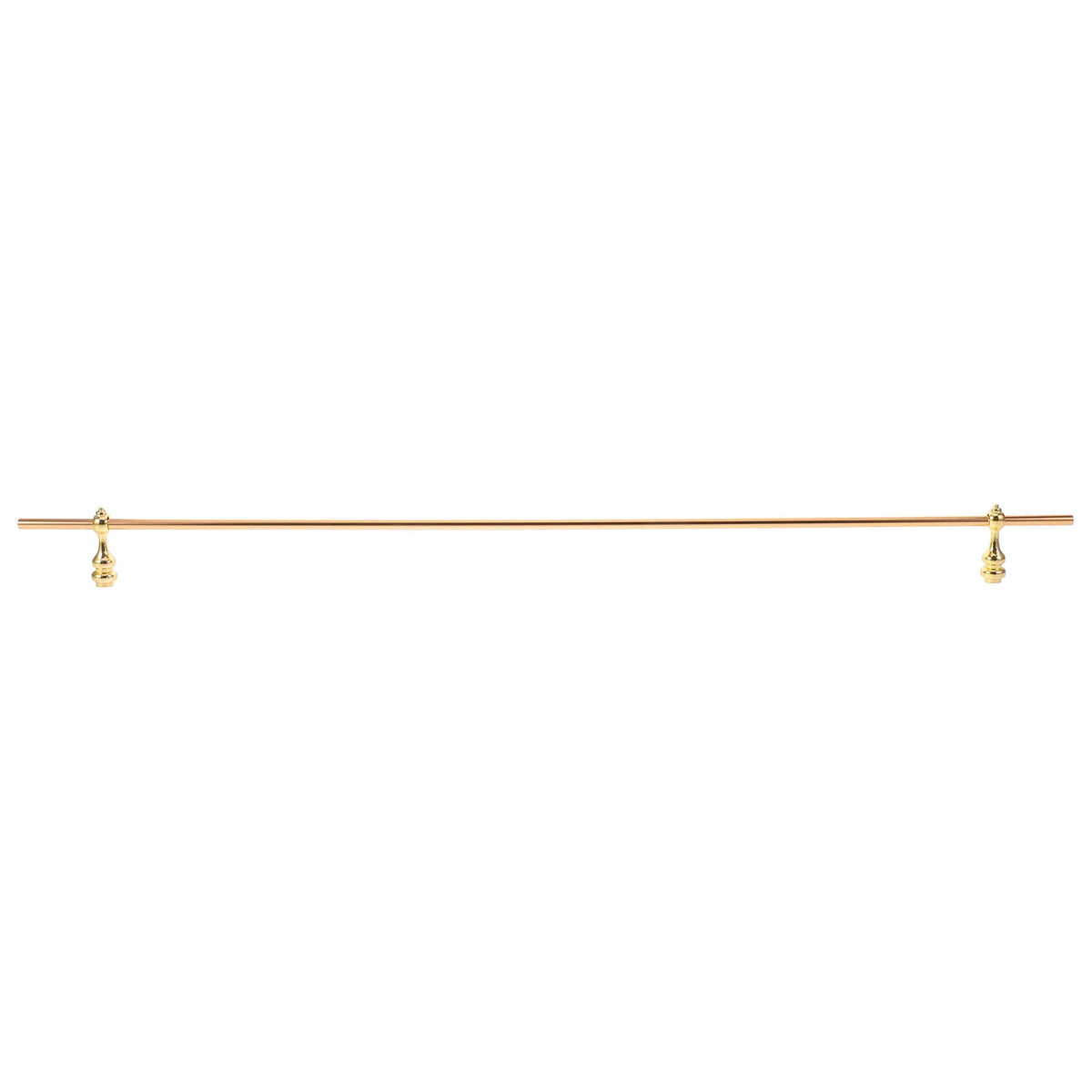 Gold Metal Gallery Shelf Rail Kit – Alloy Railing & Spindles Shelf Rail Kit Richie's Default Title