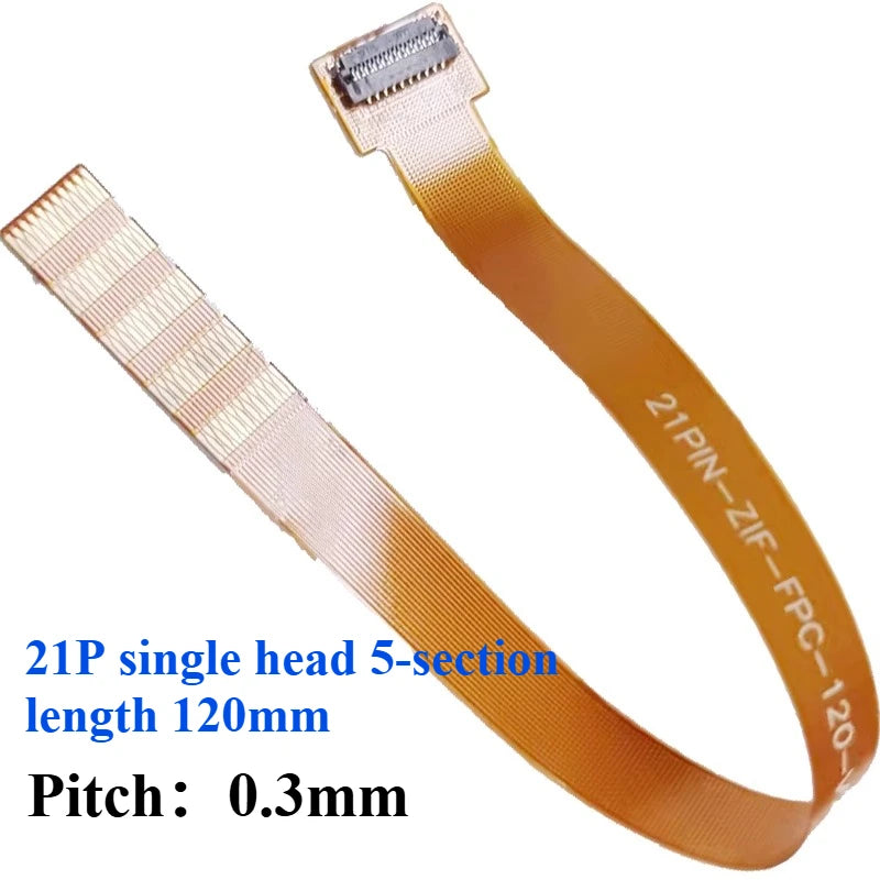 BTB ZIF Test Cable 0.3/0.5mm Pitch 13–45 Pin Extension Adapter ZIF Test Cable Adapter Richie's 21P 0.3 120mm