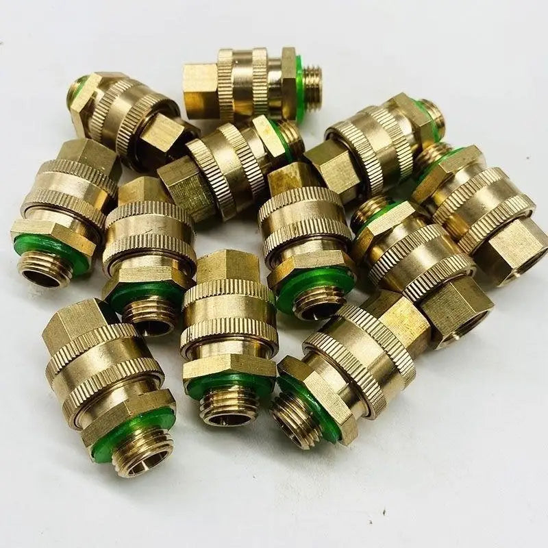 All-Copper M14×1.5 Quick-Connect Spray Nozzle Adapter Hose Quick Connector Richie's