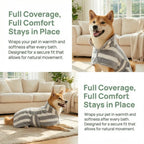 Microfiber Dog Bathrobe – Quick-Drying Pet Towel Robe Pet Drying Robe Richie's