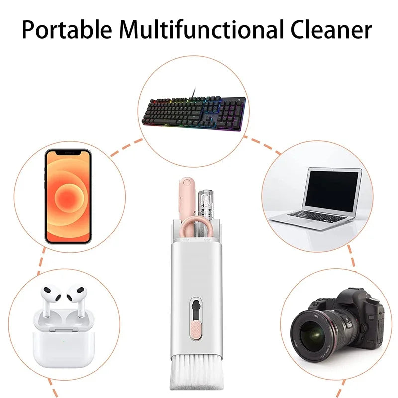 7-in-1 Keyboard & Earphone Cleaning Kit with Keycap Puller Electronics Cleaning Kit Richie's
