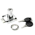 HUXUAN Drawer Cabinet Cam Lock with 2 Keys – Stainless Steel Cabinet Cam Lock Richie's