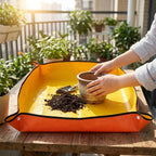 Waterproof Plant Repotting Mat – Foldable PVC Soil Tray Plant Repotting Mat Richie's