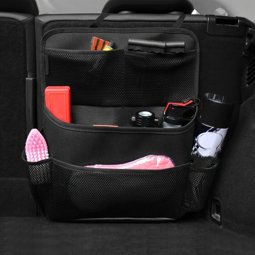 Oxford Cloth Car Back Seat Organizer – Multi-Pocket Bag Car Seat Organizer Richie's