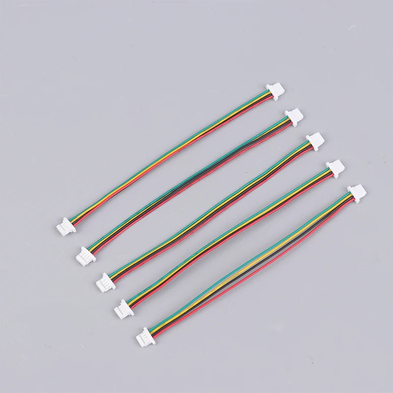 STEMMA QT Qwiic JST SH 4-Pin Cable 10cm – 1/3/5 Pack JST Cable Connector Richie's white 5pcs