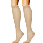Toeless Compression Socks S–XXL Unisex Support Hosiery 1 Pair Compression Socks Richie's