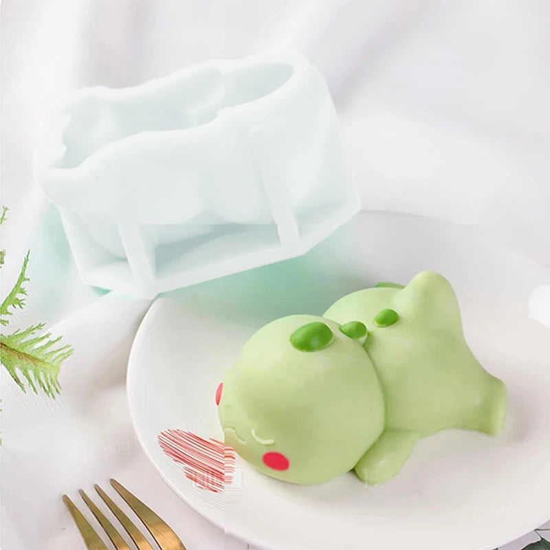 3D Sleeping Bear Silicone Cake Mold – Mousse & Ice Cream DIY Silicone Cake Mold Richie's Chocolate