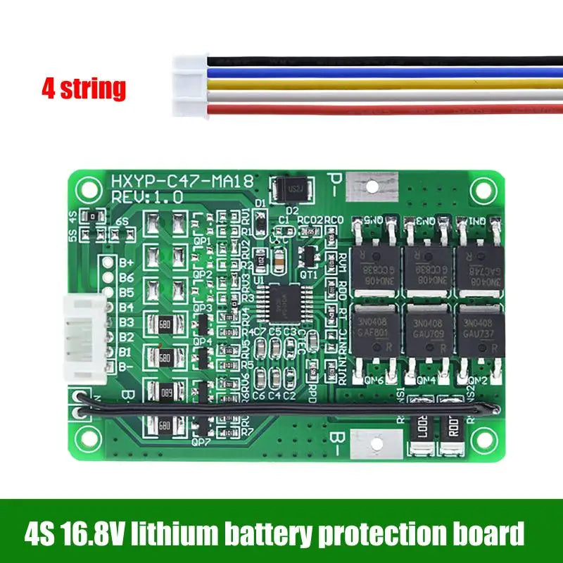 18650 Li-ion BMS Board 4S–7S 16.8V–29.4V 18A Balance Protection BMS Protection Board Richie's A1 4S