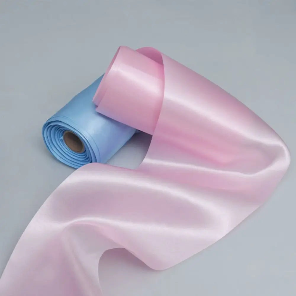 15cm Wide Satin Ribbon 20m Roll – Multicolor Polyester DIY Satin Craft Ribbon Richie's