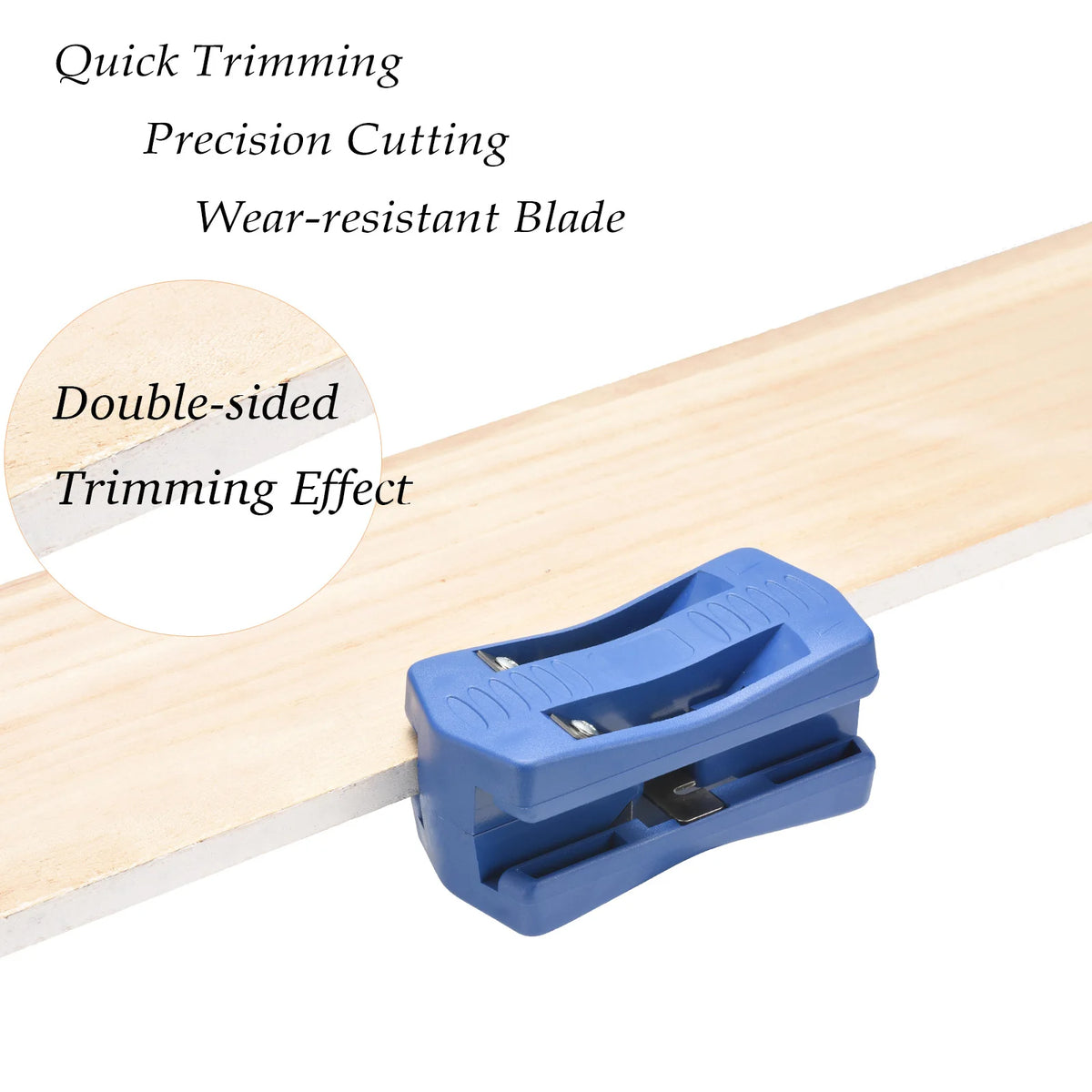 Wood Edge Banding Bilateral Trimmer – PVC Melamine Veneer Cutter Edge Banding Trimmer Richie's