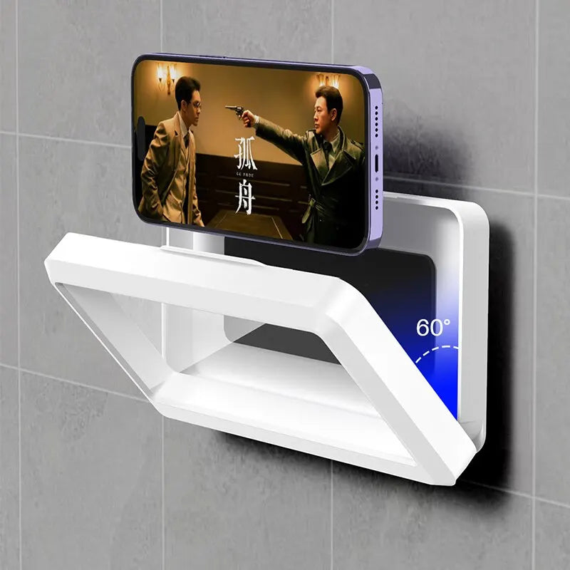 Waterproof Shower Phone Holder Anti-Fog Wall Mount Case Shower Phone Holder Richie's
