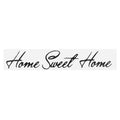 PVC Black Letter Wall Stickers 10x60cm – Self-Adhesive Decals Wall Decal Sticker Richie's black