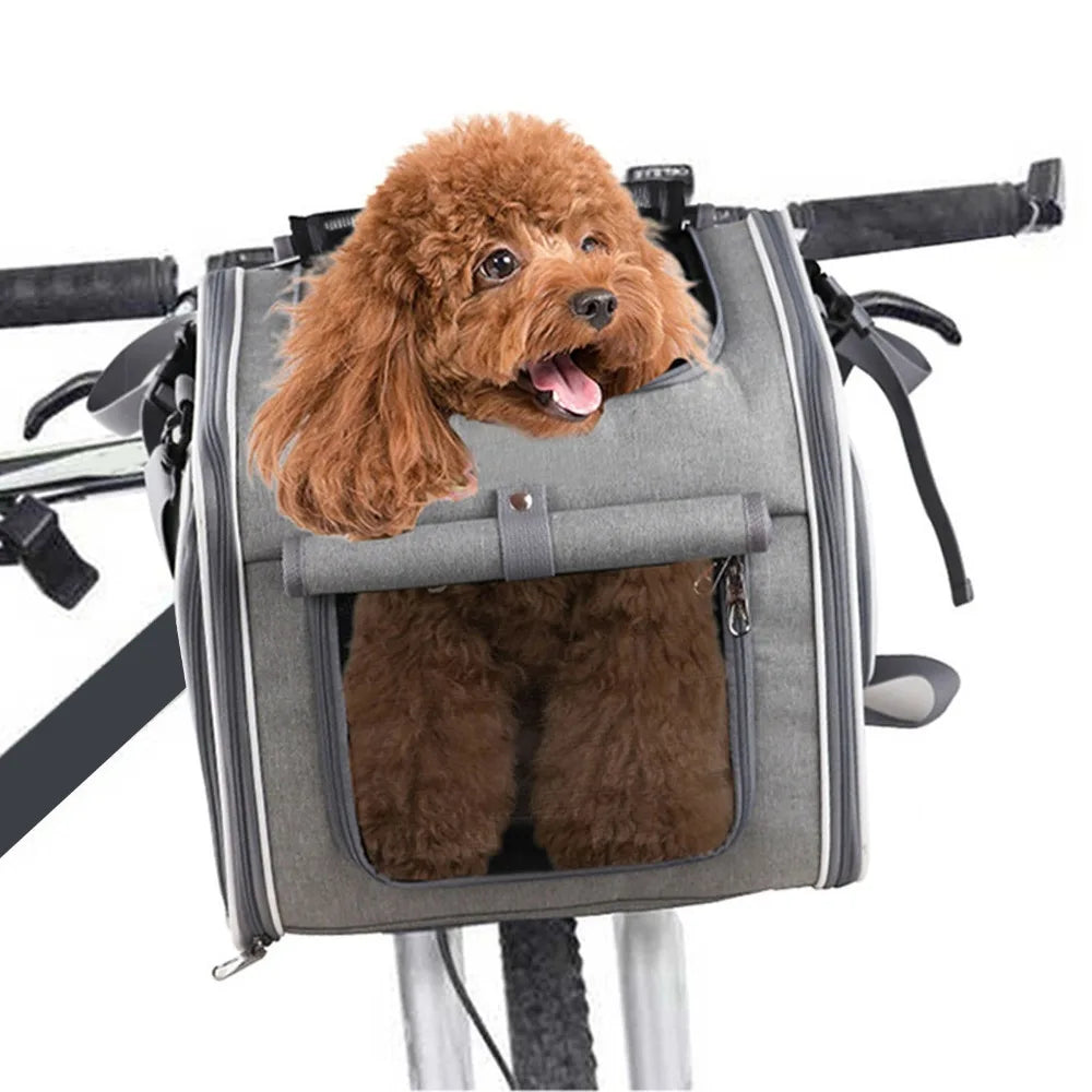 Pet Carrier Backpack & Bike Basket – Expandable 39L, Up to 8kg Pet Carrier Backpack Richie's