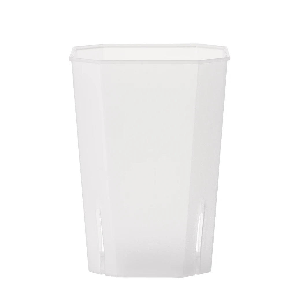 Side-Opening Octagonal Succulent Pot | Modern Planter Succulent Planter Pot Richie's Transparent-L