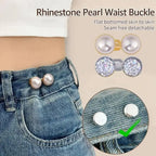Rhinestone Adjustable Waist Buckle – Detachable Jean Clasp Waist Buckle Clasp Richie's