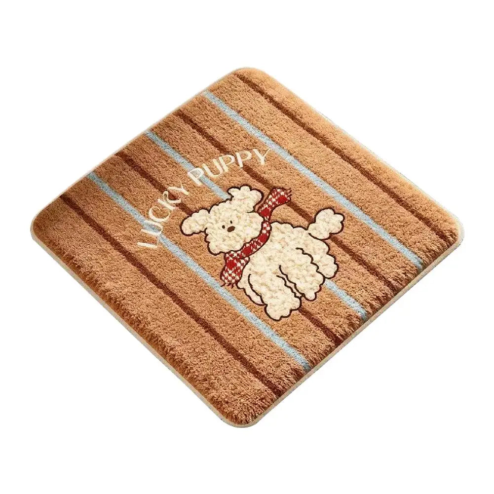 Cute Cartoon Chair Cushion 40x40cm Plush Imitation Cashmere Seat Pad Chair Seat Cushion Richie's Style 6