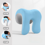 Memory Foam Nap Pillow – Ergonomic Neck Support Desk & Travel Memory Foam Pillow Richie's Blue
