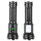 CY-016 LED Flashlight Digital Display Side Lamp Type-C IPX4 LED Flashlight Richie's