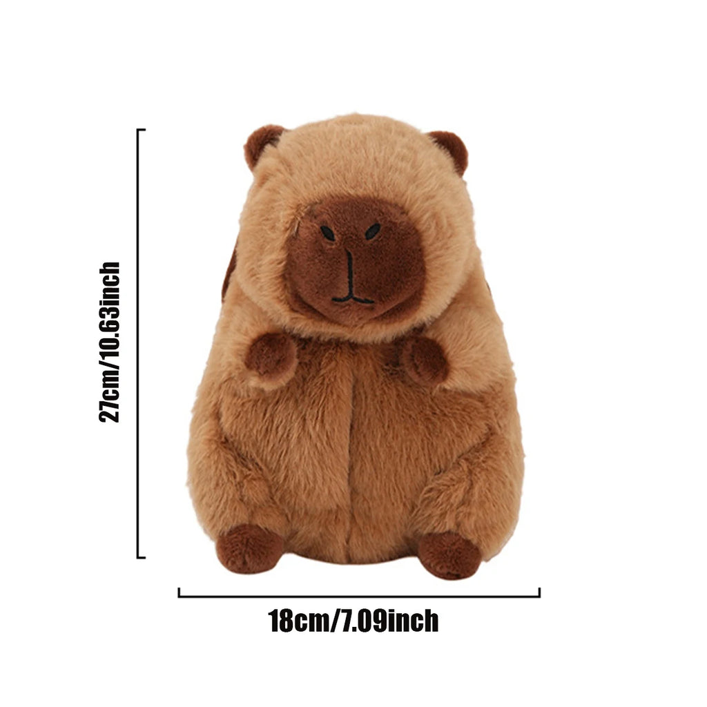 Cute Capybara Plush Tissue Box Cover – Car & Desk Holder Plush Tissue Holder Richie's