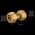 Brass Pipe Fitting 2/3 Way Male Female Thread Solar Heater Brass Pipe Fitting Richie's 3