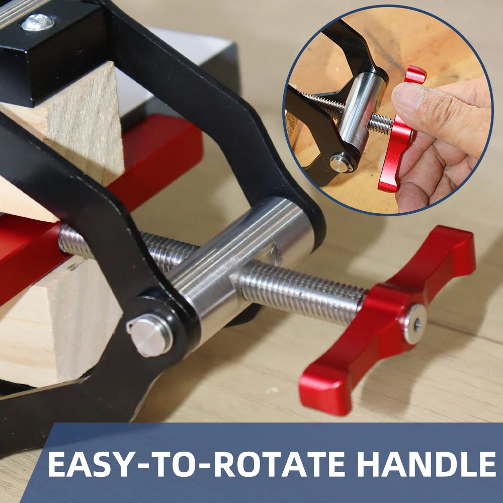 ENJOYWOOD 4-Way Panel Clamp – Aluminum Wood Gluing Cabinet Clip Woodworking Panel Clamp Richie's