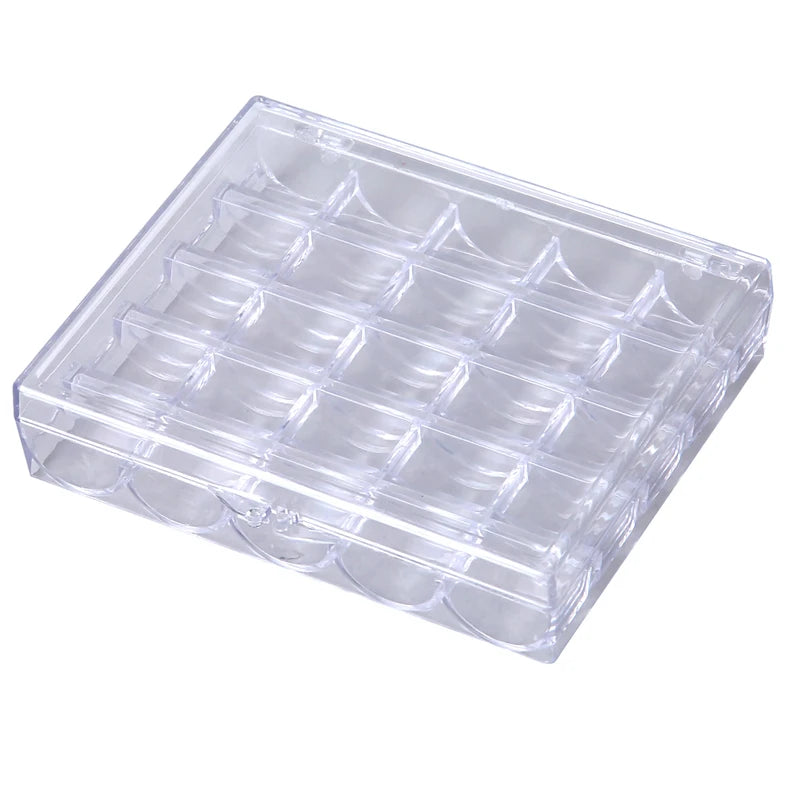 25-Spool Bobbin Storage Box | Sewing Organizer Case Bobbin Storage Organizer Richie's Only 1Pc Empty Box