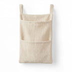 Cotton Baby Diaper Bag Crib Bedside Hanging Stroller Organizer Baby Diaper Bag Richie's Beige