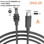 USB-C to DC Power Cable for Starlink Mini Gen3 – 0.3m USB-C Power Cable Richie's 2m
