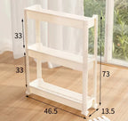 3-Tier Rolling Storage Rack for Kitchen, Bathroom & Home Rolling Storage Rack Richie's 3 layer widen