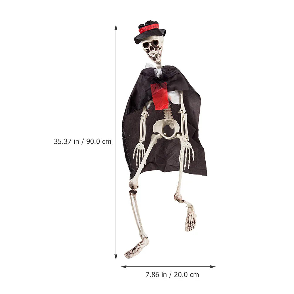 Realistic Full Body Hanging Skeleton Halloween Decoration 90cm Halloween Decoration Richie's