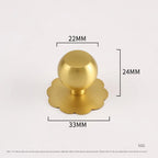 Modern Brass Cabinet Pull Gold with Backplate – Drawer Handle Cabinet Pull Handle Richie's 1C