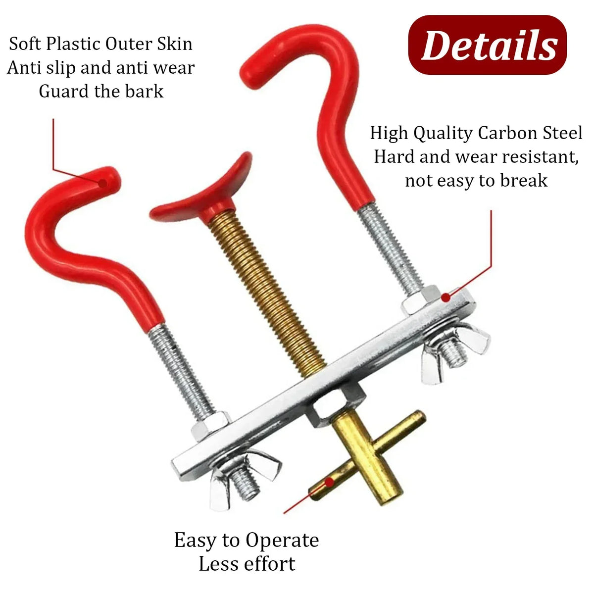 Bonsai Branch Bender Tool – Carbon Steel Trunk Adjuster Bonsai Shaping Tool Richie's
