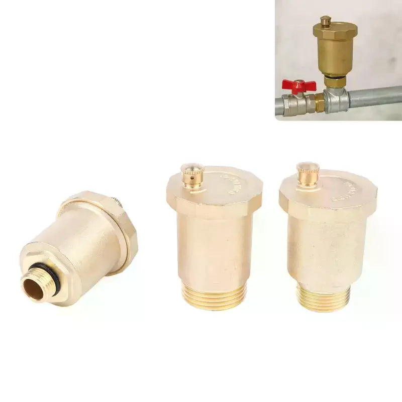Automatic Brass Air Vent Valve DN10–DN25 | Radiator Heating Brass Air Vent Valve Richie's