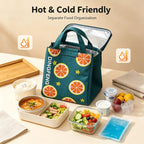 Insulated Lunch Bag Aluminum Foil Waterproof Meal Tote Insulated Lunch Bag Richie's Default Title