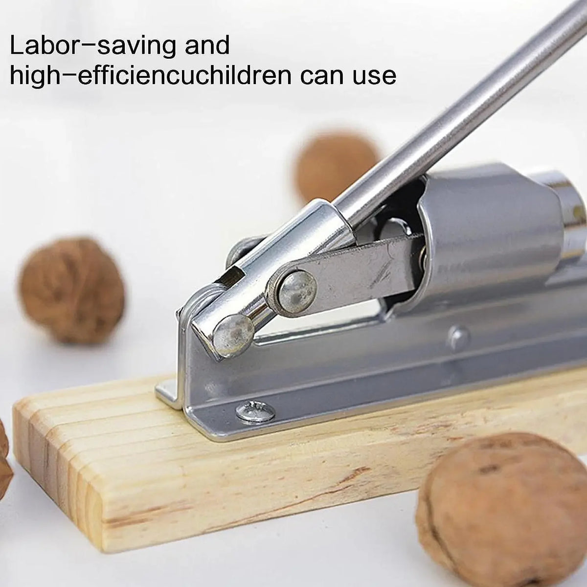 FATCOOL Stainless Steel Nutcracker – Manual Walnut Sheller Manual Nutcracker Richie's