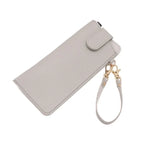 PU Leather Glasses Storage Pouch – Compact Bag Attachment Eyewear Storage Pouch Richie's Light Grey 1 Pc